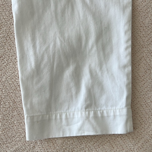 AYR Metropolitan Cotton Pleated Pant in Basmati White - Picture 9 of 10